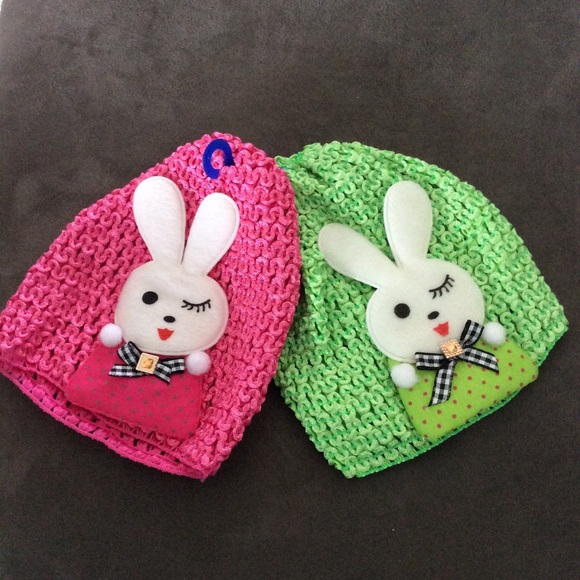 Other - Baby Bunny Stretch Hats